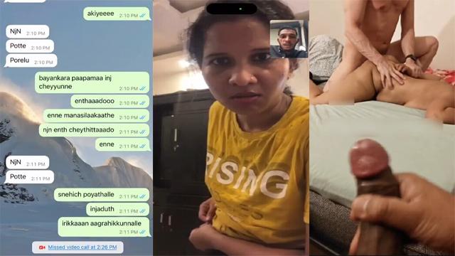 Cheater Mallu Wife Lover & Husband 3some Original