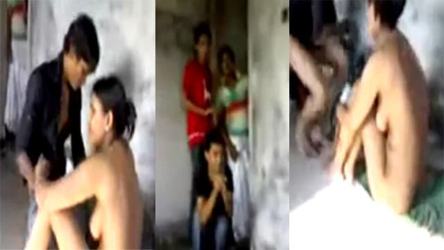 Couple Caught In Force Group Sex – Caught Video Viral Porn